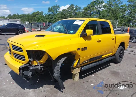 2016 Ram 1500 Sport z USA, uszkodzony, nr VIN 1C6RR7MT8GS320117